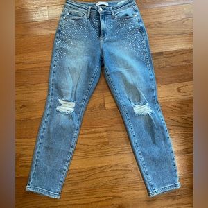 Judy Blue rhinestone jeans